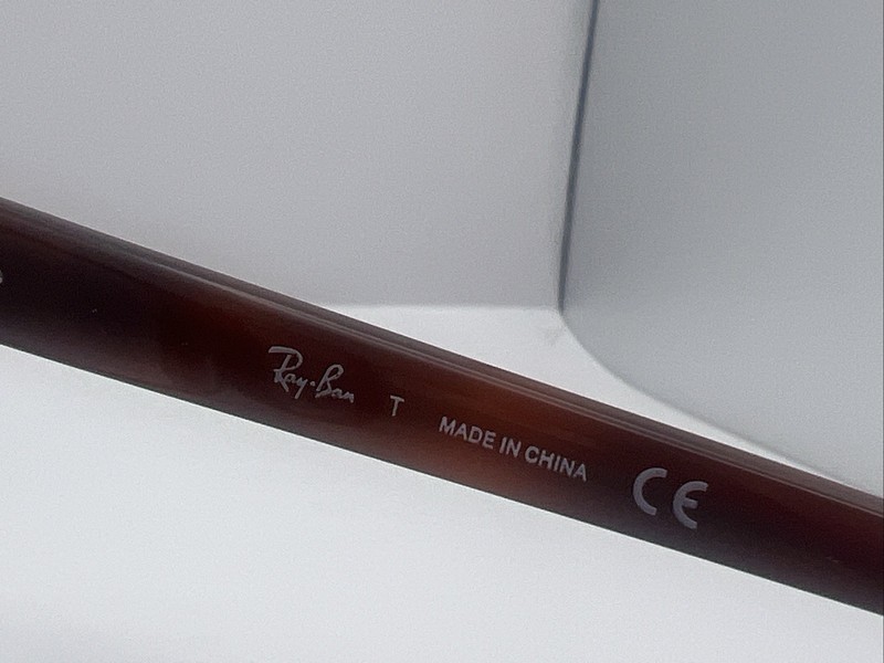 RAY-BAN RB 5383 5944 54/19 150 Havana Brown Eyeglass Frames 2336 gallery