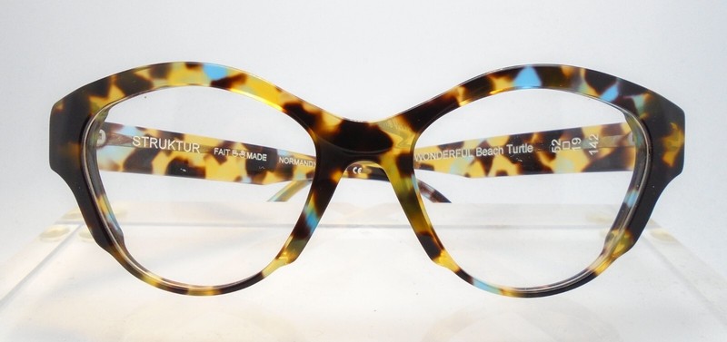 STRUKTUR The Wonderful Beach Turtle 52-19 Eyeglass Frames Glasses Authentic