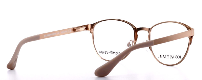JONAS PAUL Solomon/Sophie LRG Rose Gold Unisex Kids Round Eyeglasses 47-16-130 gallery