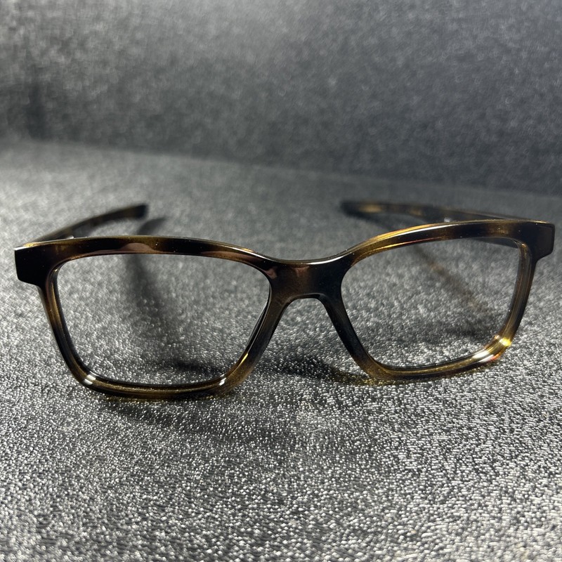 NEW Oakley Fenceline Eyeglasses OX8069-0253 Glossy Brown Tortoise 53-16-136 gallery