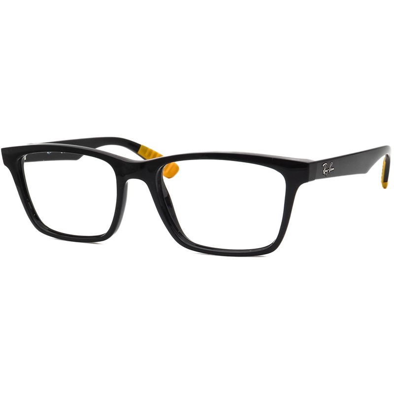 Ray-Ban Eyeglasses RB 7025 5417 Polished Black Square Frame 55[]17 145 gallery