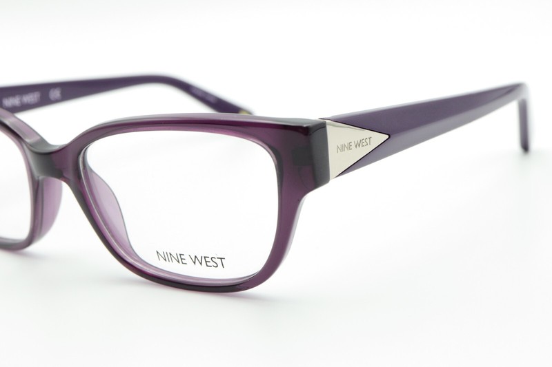 NINE WEST NW5105 515 Purple Crystal 50-16-135 Eyeglasses Frames Flex Hinges X852 gallery