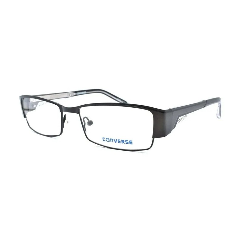 New Converse Eyeglasses Frame w Soft Case- Flip Book / Dark Gunmetal (53-17-135)