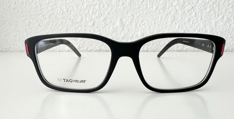 TAG HEUER TH50038I DRIVE ACETATE Eyeglasses 002 Glasses Authentic New 53mm gallery