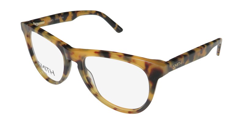 NEW SMITH OPTICS LOGAN EYEGLASSES 51-17-135 0B9 UNISEX OVAL TORTOISE PLASTIC