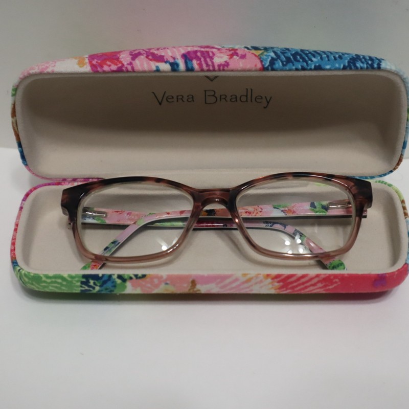 Vera Bradley Meadow Girls Eyeglasses Frame Superbloom 47-15-125 Used – W/ Case