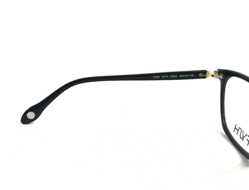 FYSH Eyeglasses Frames 3714 S402 Striped Brown Cat Eye Full Rim 54-16-135 gallery