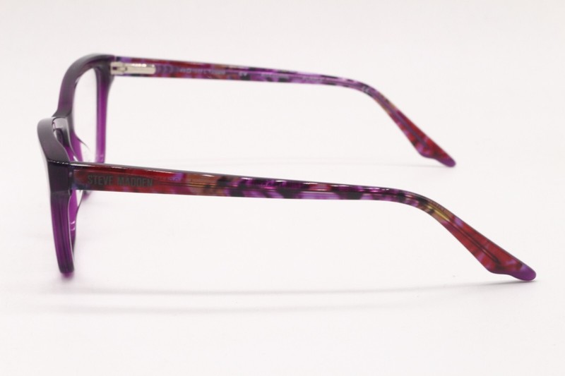 NEW STEVE MADDEN ROXANNNE PURPLE AUTHENTIC DESIGNER EYEGLASSES 49-15 gallery