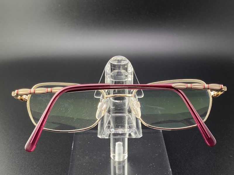 Charmant Aristar Eyeglasses Frame AR6899 534 Rectangular 49-17-135 Purple Silver gallery
