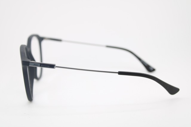 NEW JEAN MONNIER JB 3226 K188 MATTE BLACK GUNMETAL AUTHENTIC EYEGLASSES 52-19 gallery