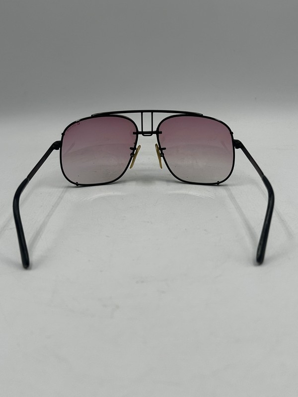 Vtg Lottet Sunglasses Mens Aviator Pilot Metal France 064 70s FRAME ONLY gallery