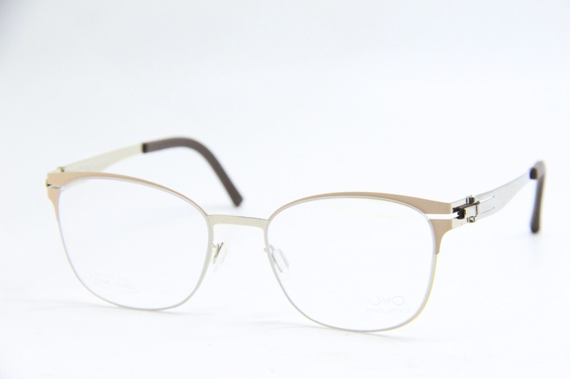 NEW OVVO OPTICS MOD. 3909 C 75C/63B PINK SILVER AUTHENTIC EYEGLASSES 50-19