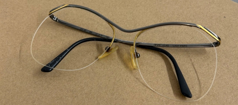Logo Paris 231-07 Oversized Round Oval Avaitor Style Eyeglass Frames Half Rim