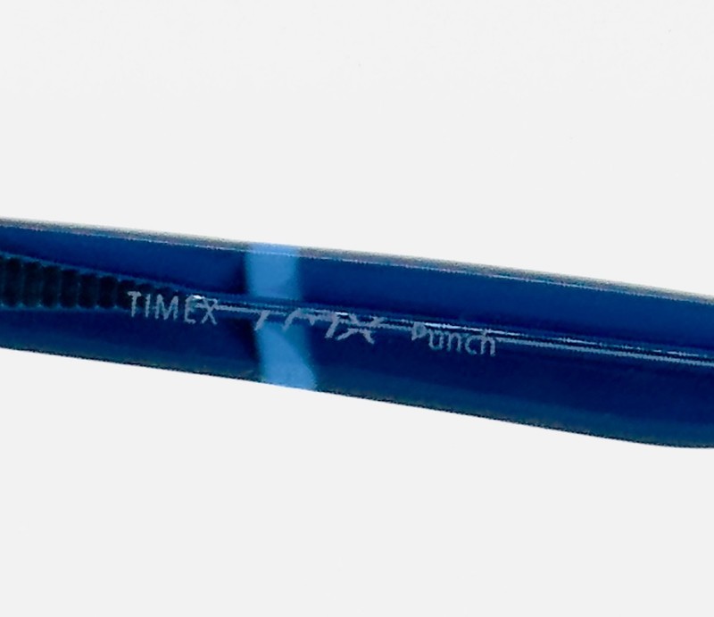 NEW TMX PUNCH TO Tortoise Blue Unisex Square Full Rim Eyeglasses 48-16-125 B:34 gallery