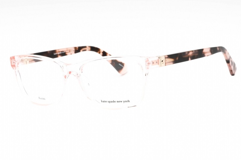 KATE SPADE KSCALLEY-HT8-52 Eyeglasses Size 52mm 15mm 140mm pink Women gallery