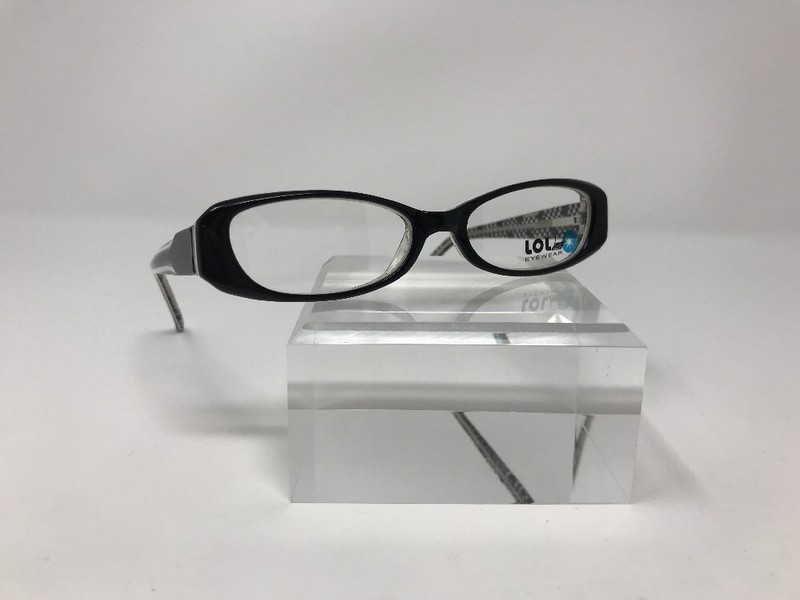 NEW LOL Eyeglasses LOL-14 Black/White Checkered Plastic Frame 46-15-125 P866