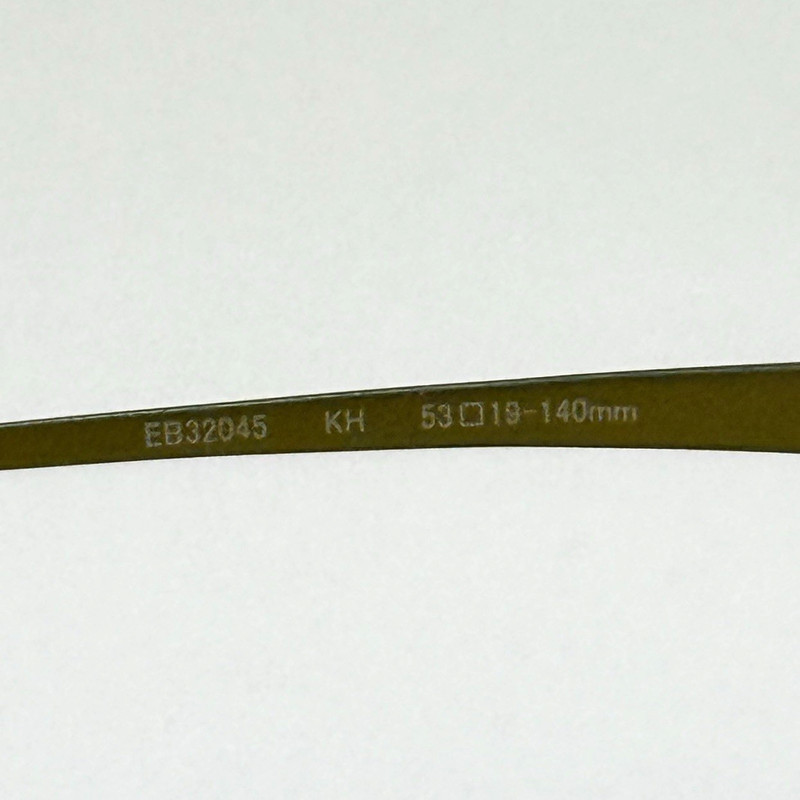 EDDIE BAUER EB32045 KH Eyeglasses Frame Only 53-19-140 Khaki Half Rim Flexible gallery