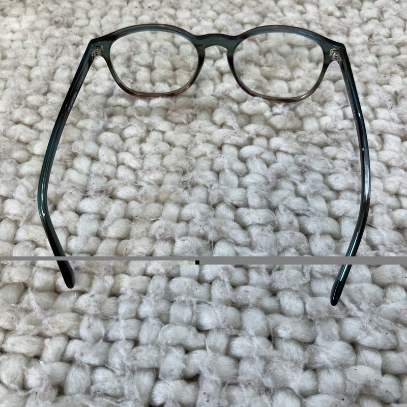 Ray Ban RB 5417 52-19-145 Blue Tortoise Translucent Eyeglasses Lens Only Trendy gallery