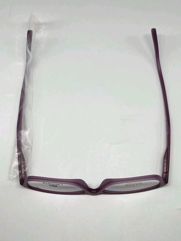 Lacoste L3650 Youth Eyeglasses 514 Purple Glow In The Dark 50‑13‑135 w/ Case gallery