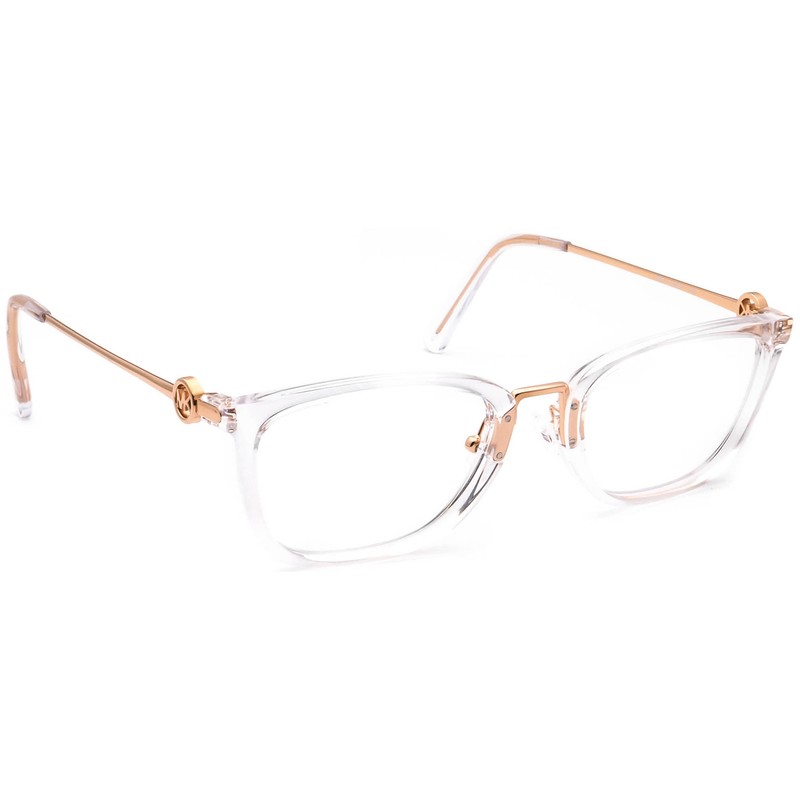 Michael Kors Eyeglasses MK 4054(Captiva) 3105 Crystal/Rose Gold 52[]20 140