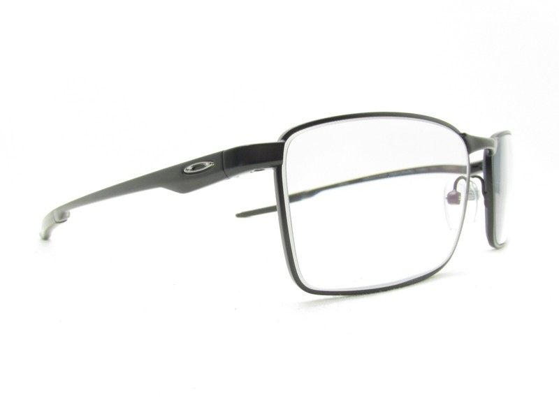 OAKLEY FULLER OX3227-0157 SATIN BLACK WRAP EYEGLASSES FRAMES 57-17-139 117259 gallery