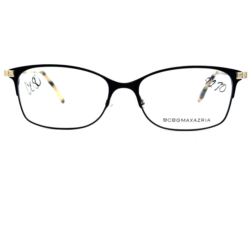 BCBGMAXAZRIA Anita Black Eyeglasses Frame 54-16-130mm H16679