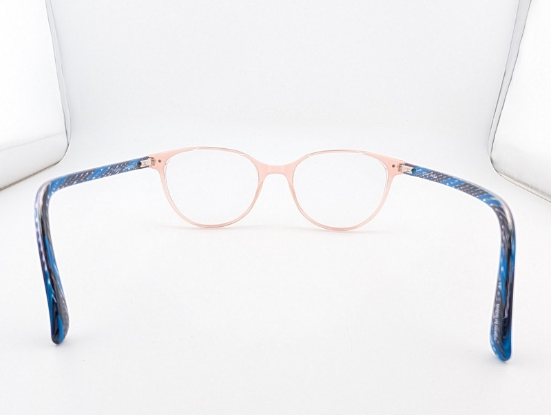 Karen Kane Eyeglasses, Frames Only, Frankincense, 51-17-140, Plastic, Pink/Blue gallery