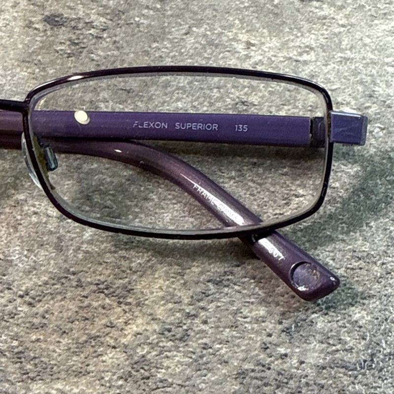 Flexon Superior 507 Eyeglass Frames Purple Full Rim Women’s 51-18-135-28mm gallery