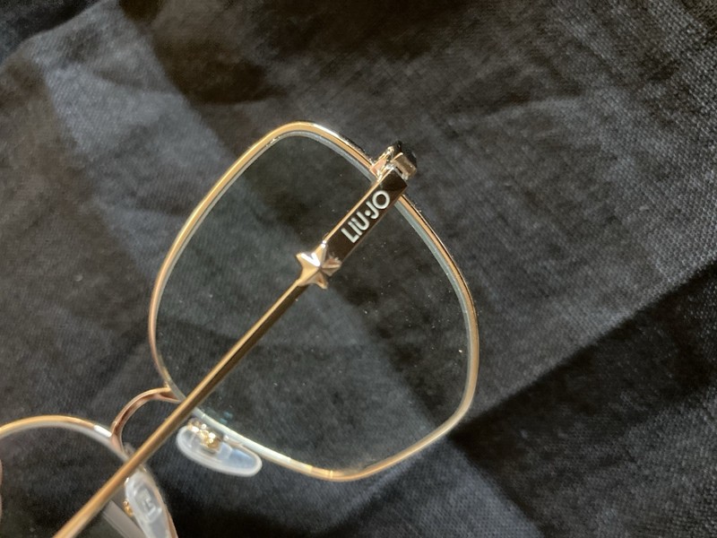 🎄Liu Jo LJ2145 718 Pale Gold Frames Size 55-17-140 gallery