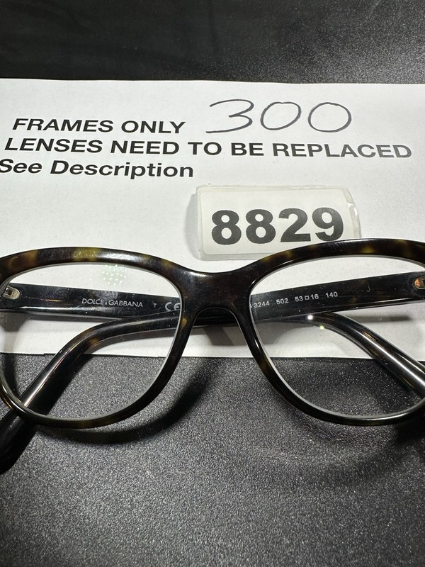 Dolce & Gabbana DG 3244 502 53-16-140 Eyeglasses FRAMES ONLY gallery