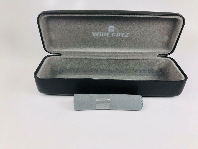 New Wide Guyz Black PAULIE Eyeglasses 60mm for The Stylish Large Man gallery
