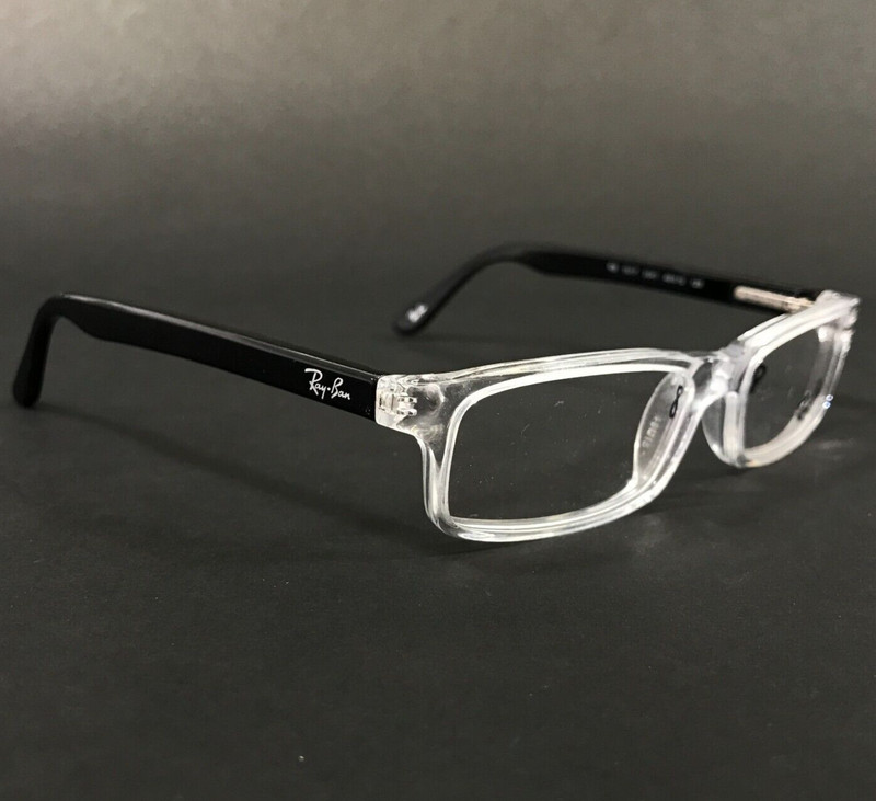 Ray-Ban Kids Eyeglasses Frames RB1517 3541 Black Clear Rectangular 46-15-125 gallery