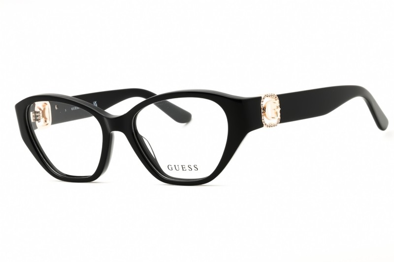 Guess GU50119 005 Black 51mm Eyeglasses New Authentic