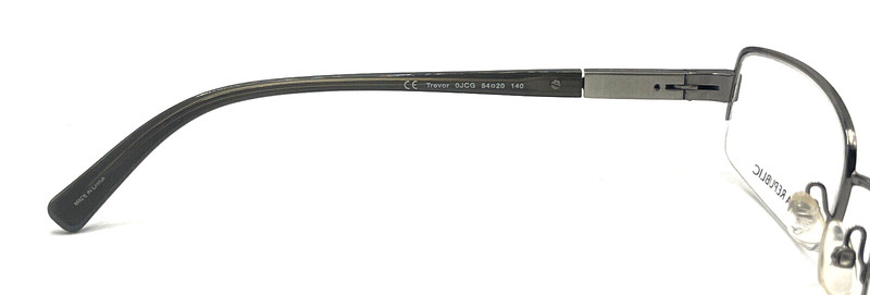 Banana Republic Trevor Silver Metal Rectangle Eyeglasses Frames 54-20 140 New gallery