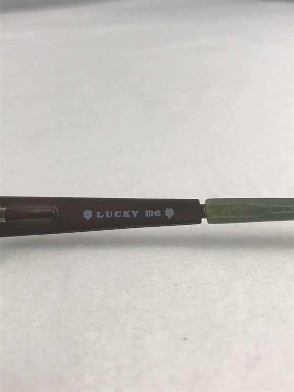 Lucky Brand Lucky Me Jade Eyeglass Frames Brown Blue Teal 46-16-125 gallery