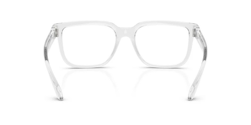 Versace VE3377U 5510 Eyeglasses 53mm Light Grey Transparent / Clear Demo Lens gallery