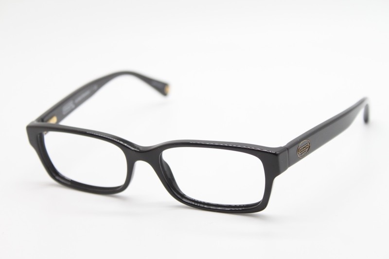NEW COACH HC 6040 BROOKLYN 5002 BLACK GOLD AUTHENTIC EYEGLASSES 50-16