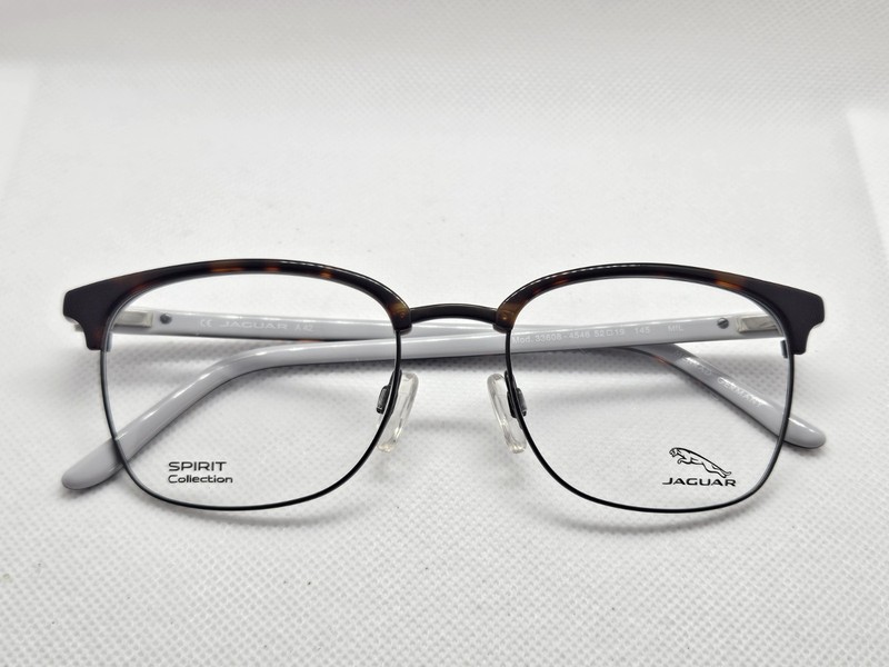 Jaguar Spirit Mod 33608 4546 52-19-145 Tortoise Eyeglasses Frames M:02