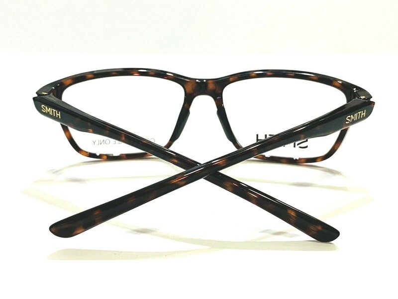 SMITH Overtone 086 56mm Dark Havana Unisex Rx Ophthalmic Eyeglasses Frame NWT gallery