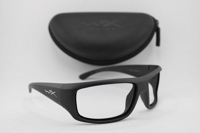 NEW WILEY X OMEGA WX EN166 Z87-2 2109Z MATTE BLACK AUTHENTIC EYEGLASSES 66-17 gallery