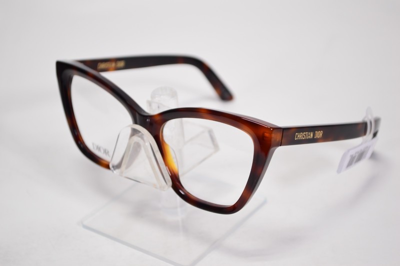Christian Dior Eyeglasses DiorMidnightO B1I 2600 54/16/140 Havana Brown Tortoise