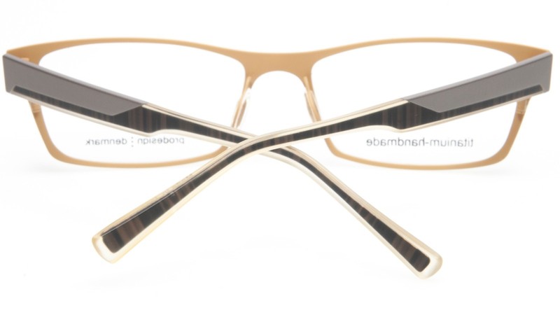 NEW PRODESIGN DENMARK 1403 c.5031 BROWN EYEGLASSES FRAME 53-16-140 B30mm Japan gallery