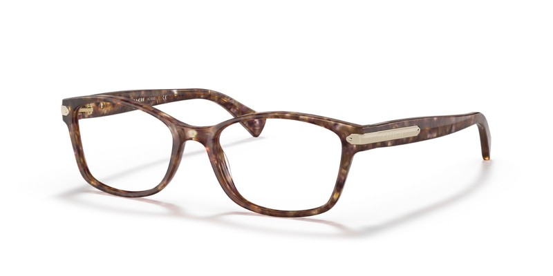 Coach HC6065 5287 (Confetti Light Brown) Eyeglass Frames 51-17-135
