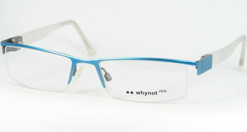 whynot click by Koberg + Tente KT 5512 7 BLUE EYEGLASSES GLASSES 52-17-142mm
