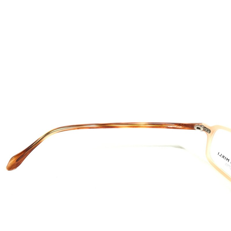 Mikli 6068 COL 2148 Eyeglasses Frames Pink Brown Tortoise Horn Rim 45-18-140 gallery