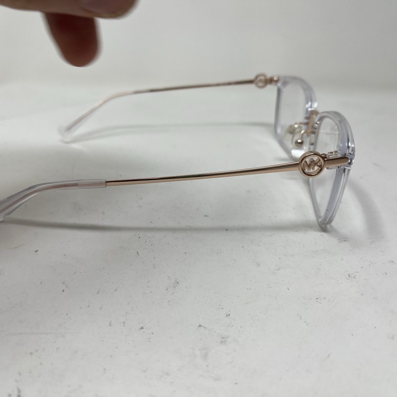 MICHAEL KORS MK 4054 CAPITIVA 3105 54-20-140 CRYSTAL CLEAR ROSE GOLD KV36 gallery