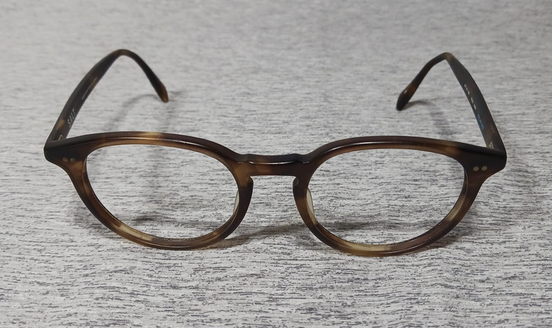 Salt Glasses Frames Only Buck 49 21 148 MMM Brown Matte Mauve Mist Japan