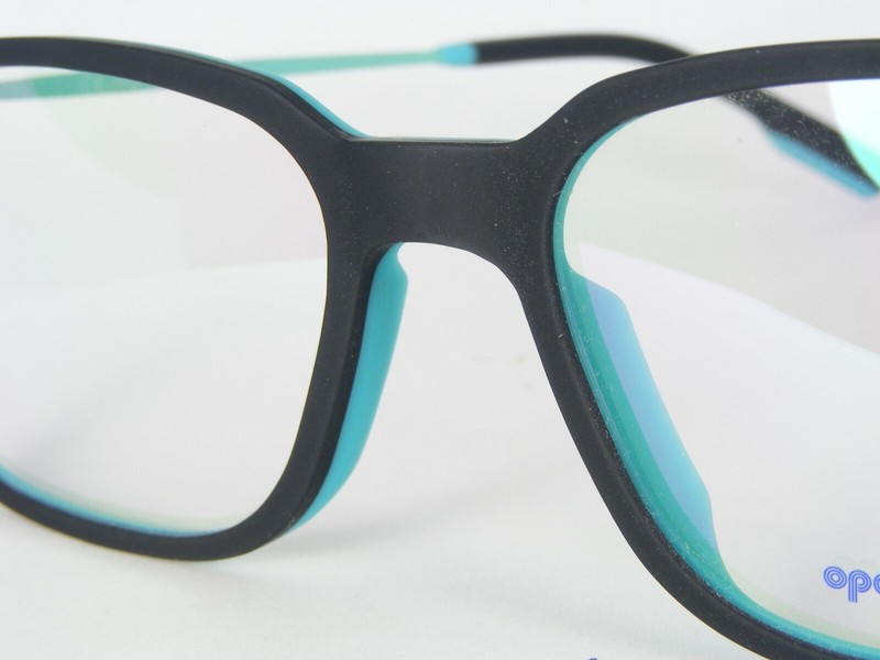 Opdo eyewear 2552-1 BLACK /BLUE /TURQUOISE EYEGLASSES GLASSES FRAME 53-16-150mm gallery
