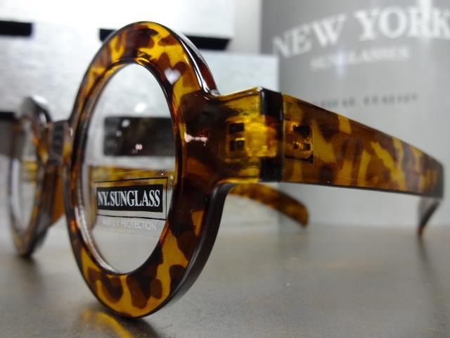 Mens VINTAGE 50s RETRO Style Clear Lens EYE GLASSES Round Tortoise Fashion Frame gallery