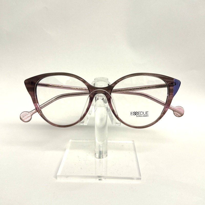 Essedue Eyeglasses Jungle C 513 52-18-140 purple made in italy no case eyewear